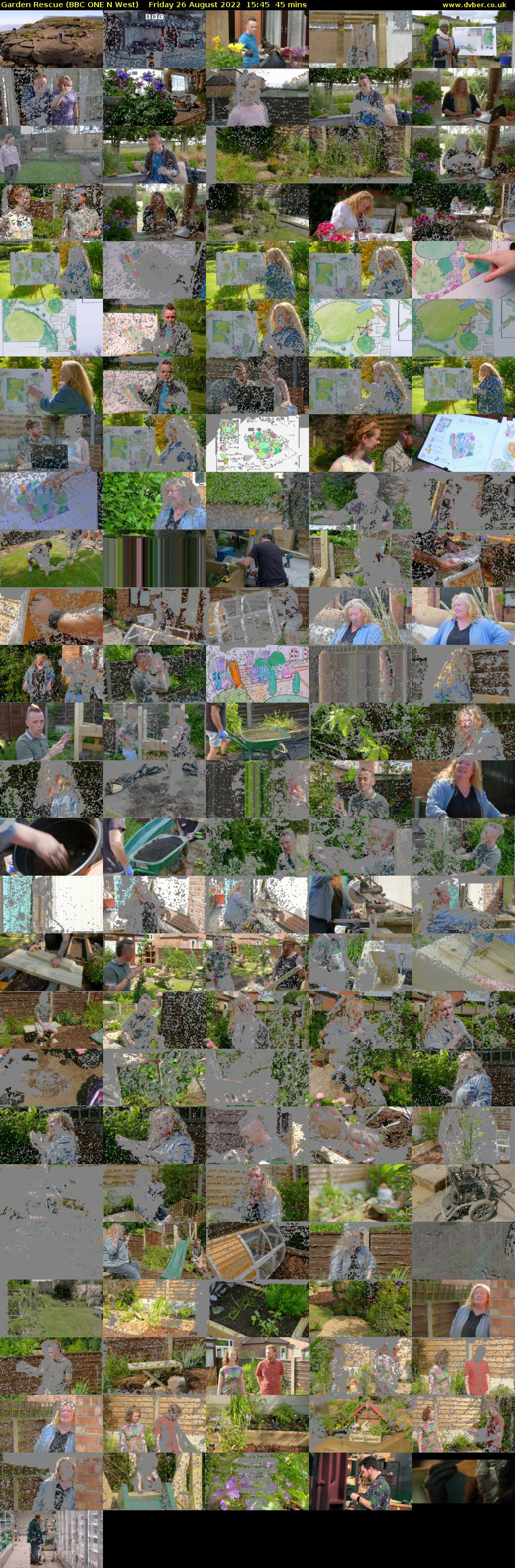 Garden Rescue (BBC ONE N West) Friday 26 August 2022 15:45 - 16:30