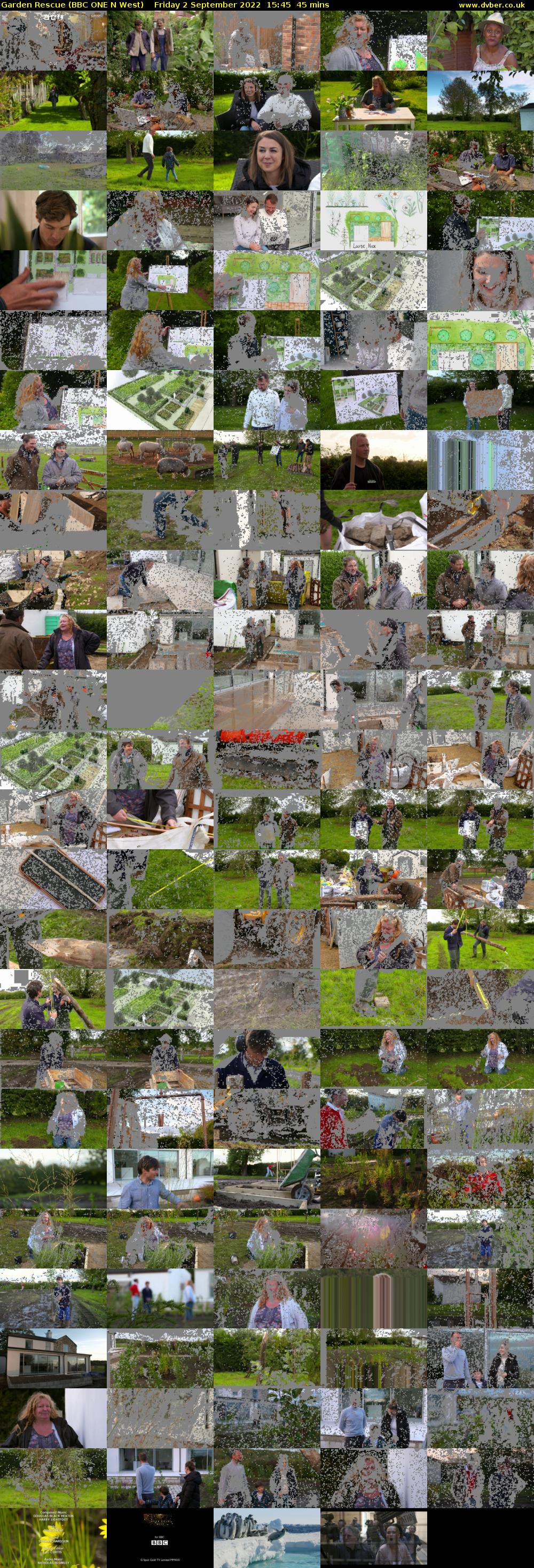 Garden Rescue (BBC ONE N West) Friday 2 September 2022 15:45 - 16:30
