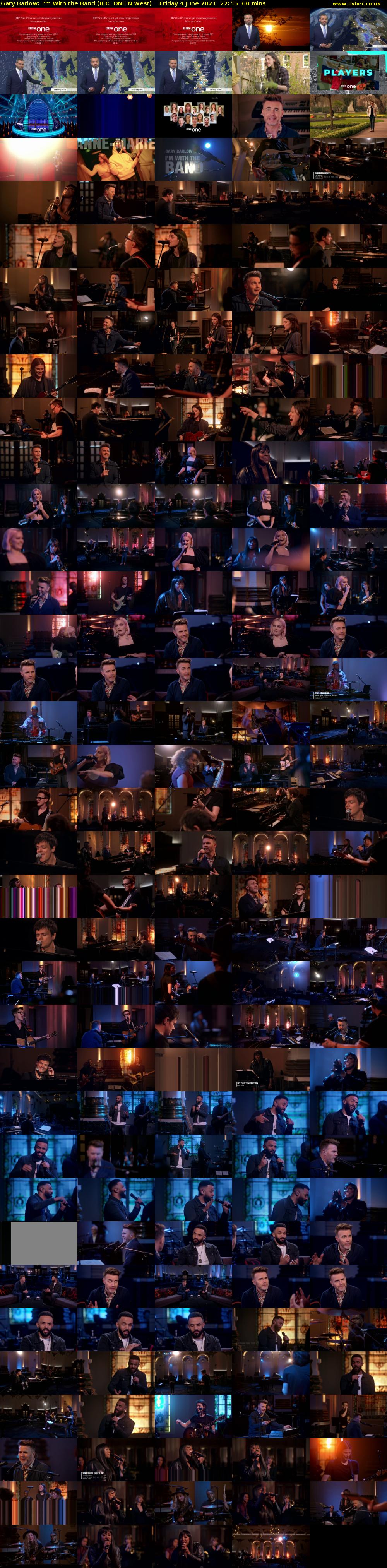 Gary Barlow: I'm With the Band (BBC ONE N West) Friday 4 June 2021 22:45 - 23:45