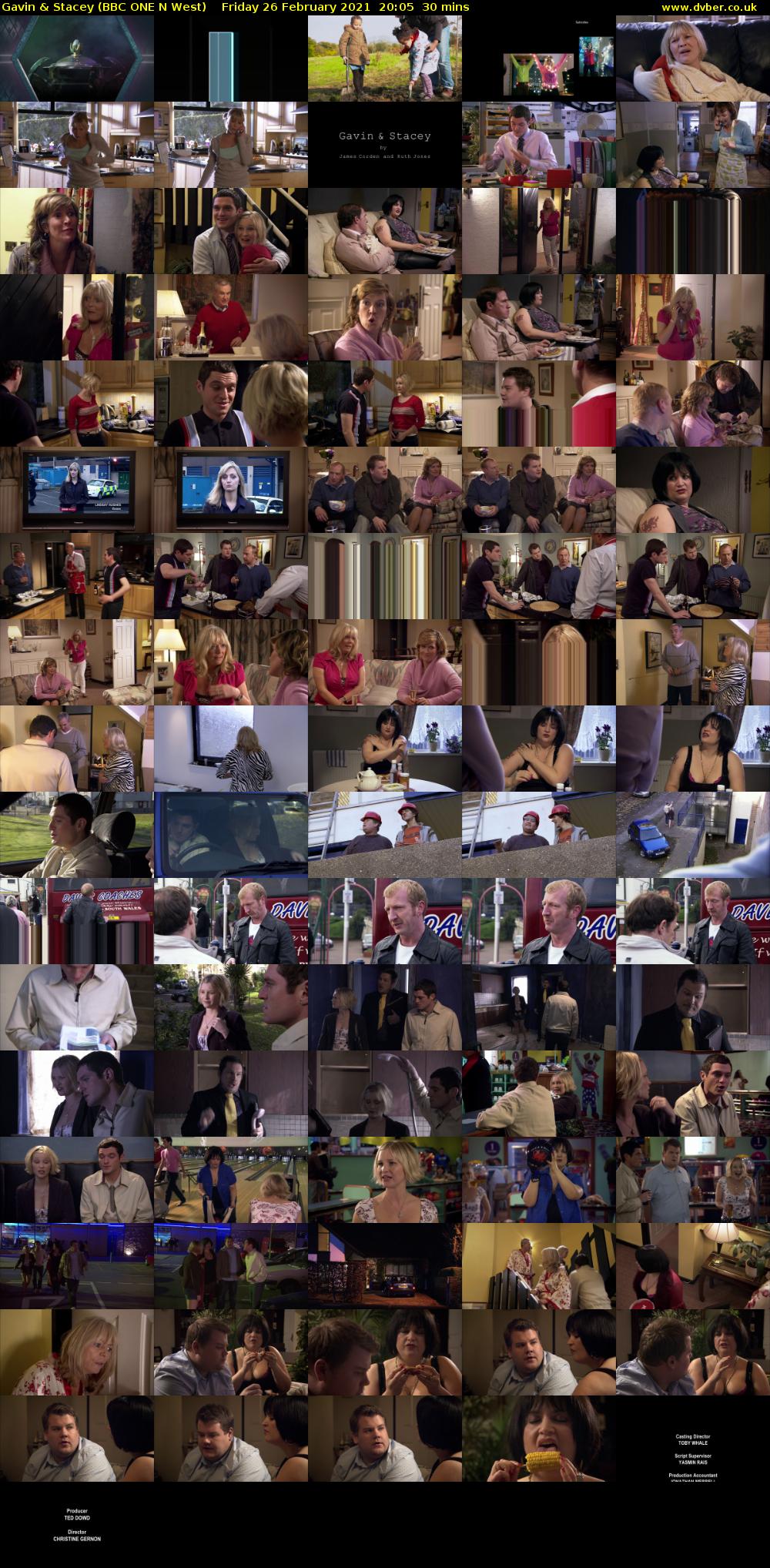 Gavin & Stacey (BBC ONE N West) Friday 26 February 2021 20:05 - 20:35