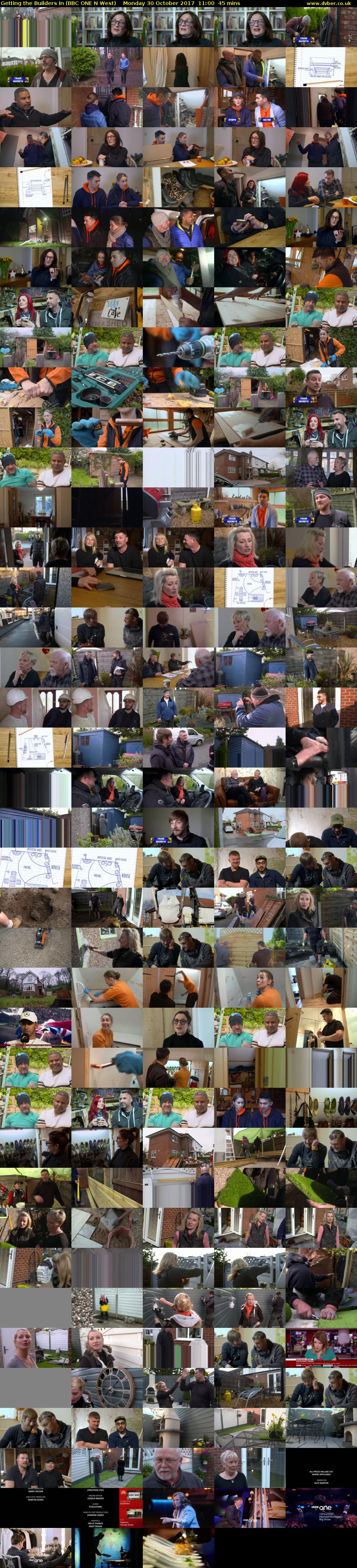 Getting the Builders In (BBC ONE N West) Monday 30 October 2017 11:00 - 11:45