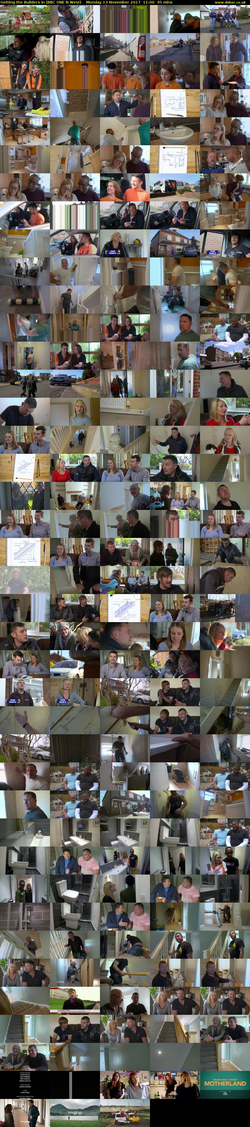 Getting the Builders In (BBC ONE N West) Monday 13 November 2017 11:00 - 11:45