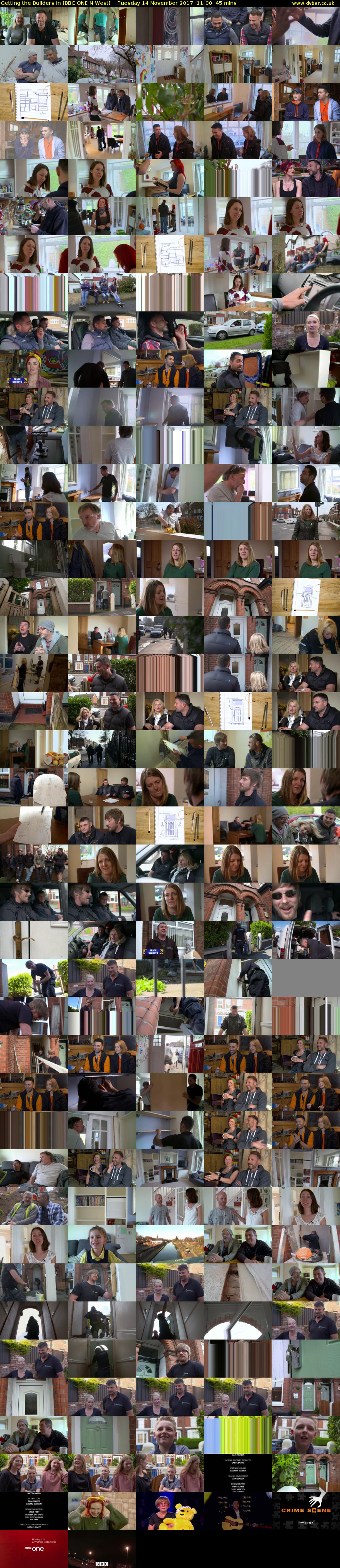 Getting the Builders In (BBC ONE N West) Tuesday 14 November 2017 11:00 - 11:45