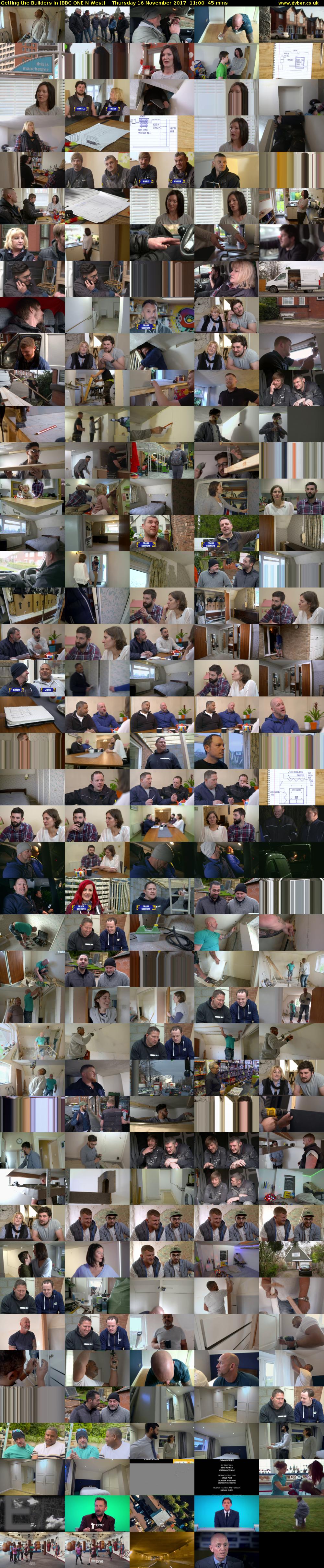 Getting the Builders In (BBC ONE N West) Thursday 16 November 2017 11:00 - 11:45