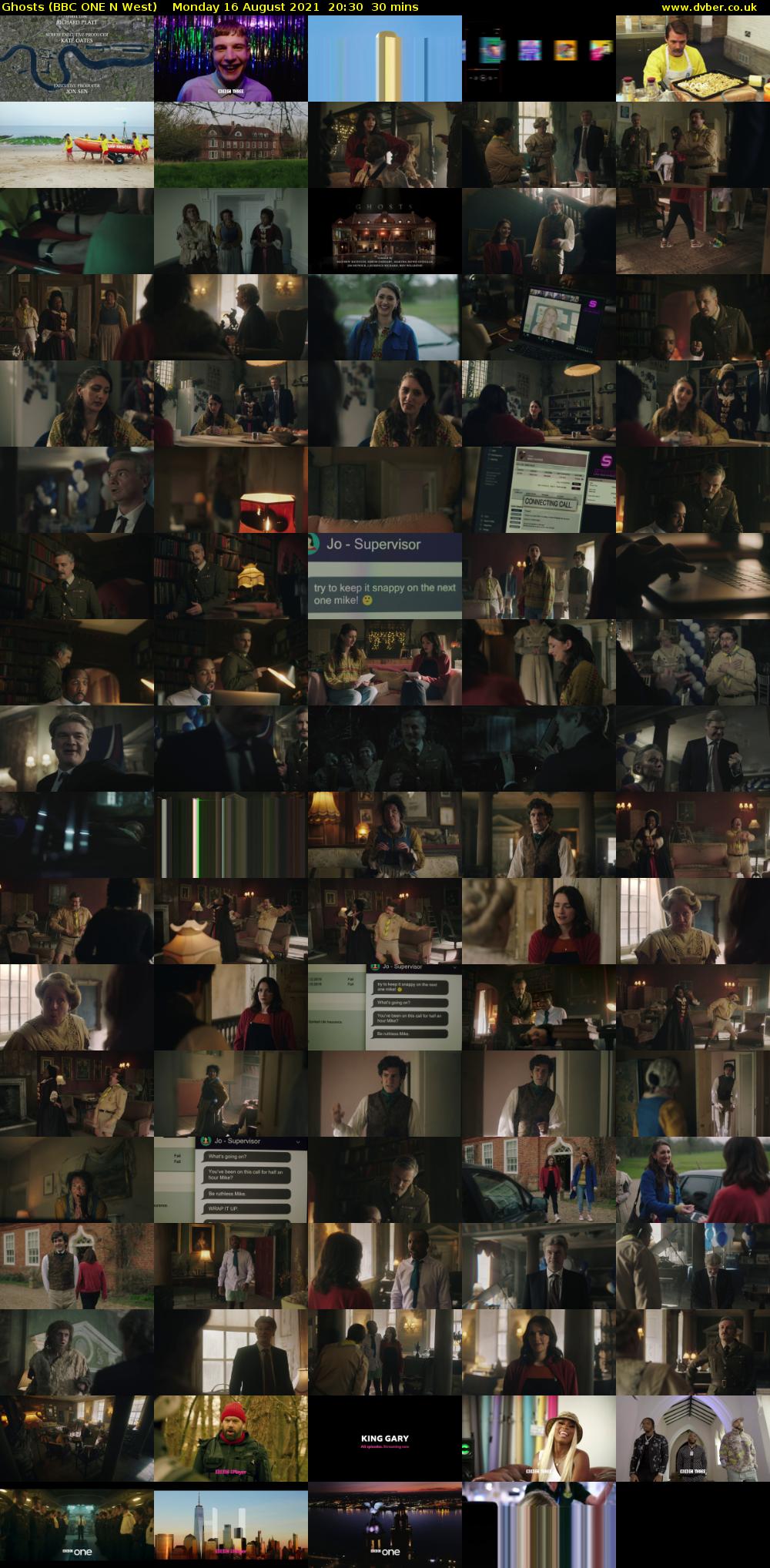 Ghosts (BBC ONE N West) Monday 16 August 2021 20:30 - 21:00
