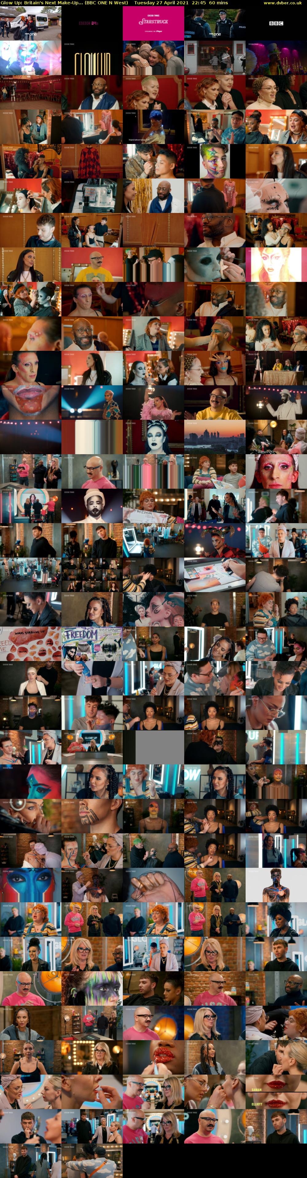 Glow Up: Britain's Next Make-Up... (BBC ONE N West) Tuesday 27 April 2021 22:45 - 23:45