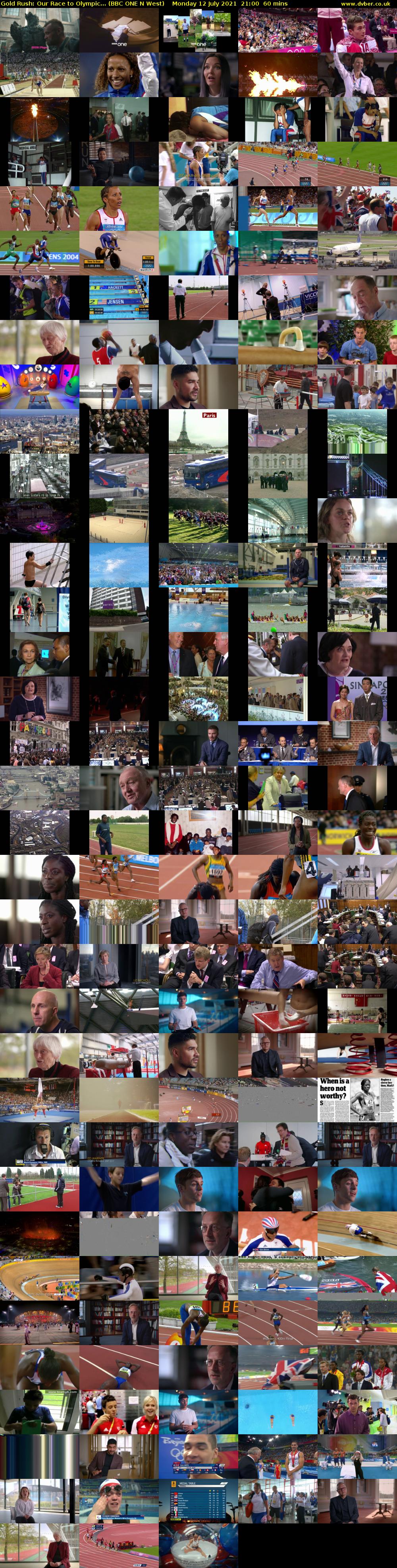 Gold Rush: Our Race to Olympic... (BBC ONE N West) Monday 12 July 2021 21:00 - 22:00