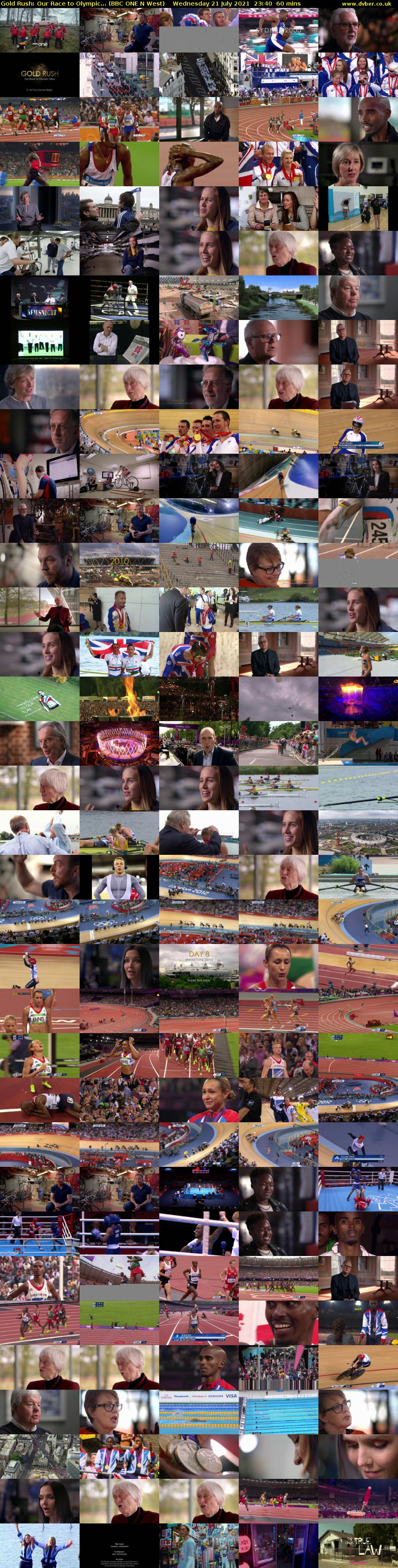 Gold Rush: Our Race to Olympic... (BBC ONE N West) Wednesday 21 July 2021 23:40 - 00:40