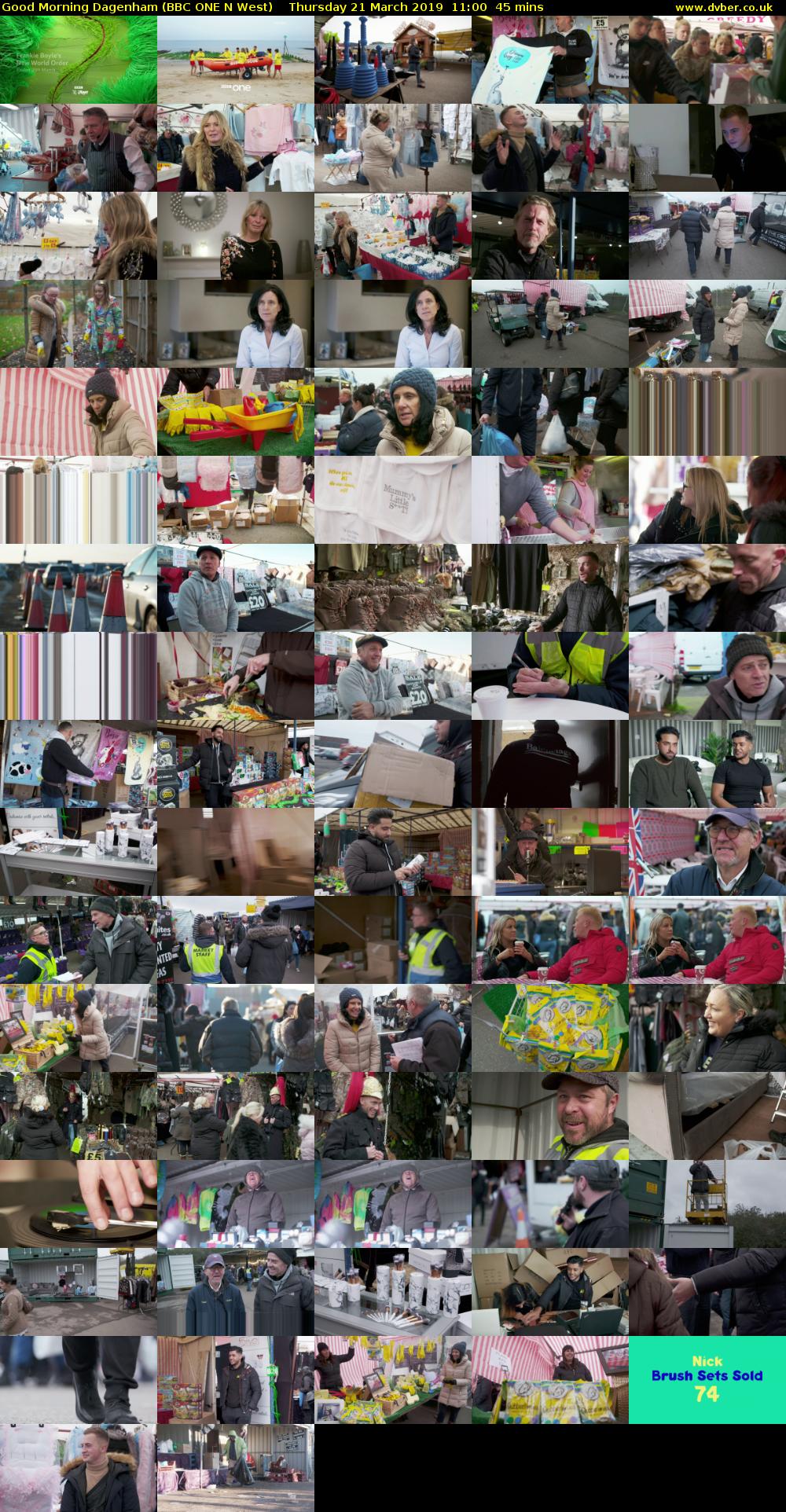 Good Morning Dagenham (BBC ONE N West) Thursday 21 March 2019 11:00 - 11:45