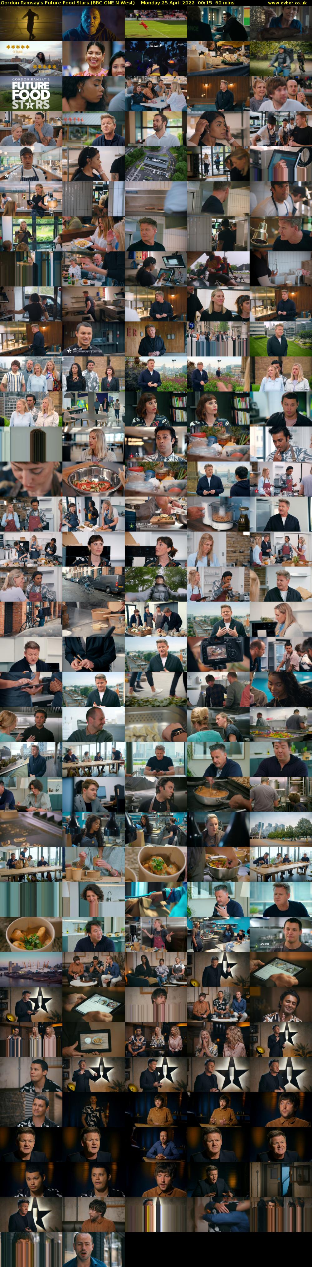 Gordon Ramsay's Future Food Stars (BBC ONE N West) Monday 25 April 2022 00:15 - 01:15
