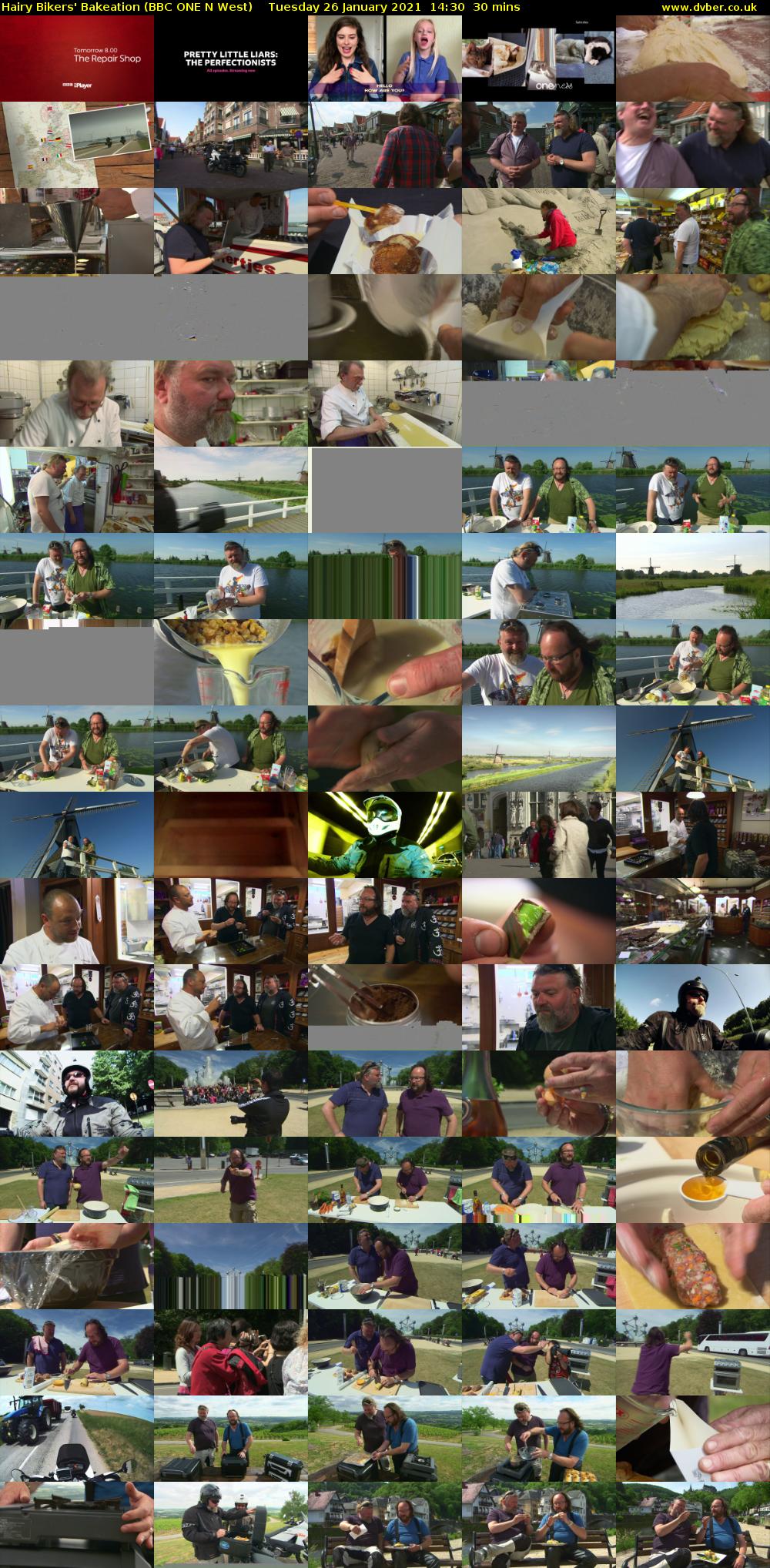 Hairy Bikers' Bakeation (BBC ONE N West) Tuesday 26 January 2021 14:30 - 15:00