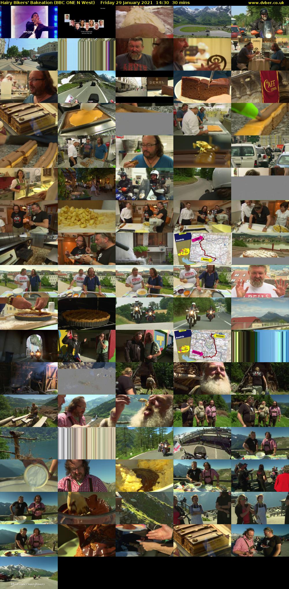 Hairy Bikers' Bakeation (BBC ONE N West) Friday 29 January 2021 14:30 - 15:00
