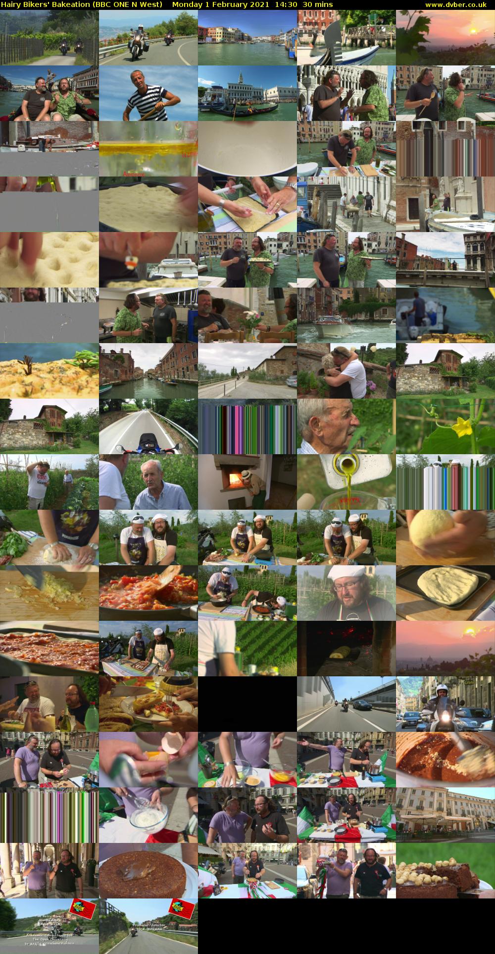 Hairy Bikers' Bakeation (BBC ONE N West) Monday 1 February 2021 14:30 - 15:00