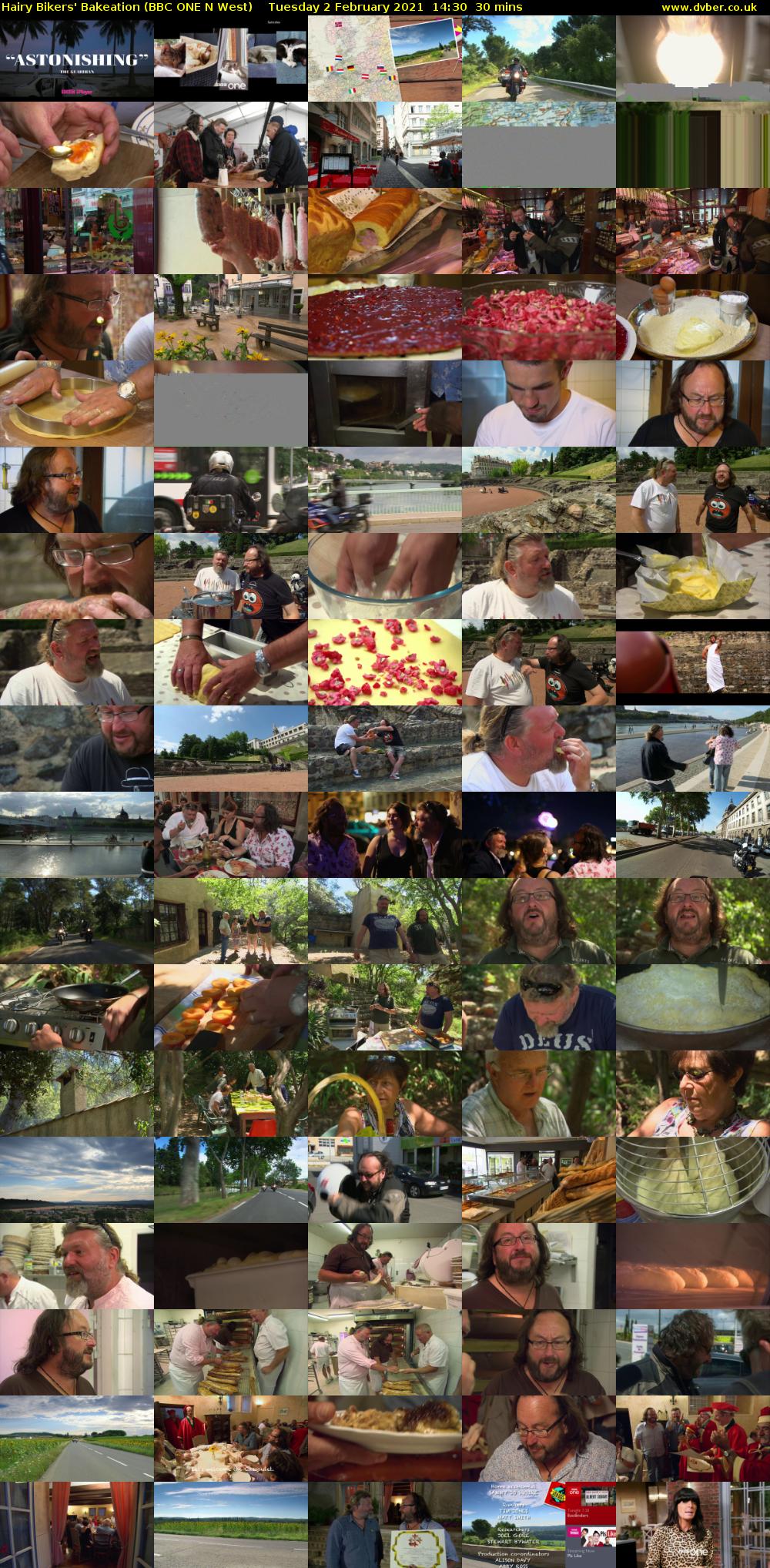 Hairy Bikers' Bakeation (BBC ONE N West) Tuesday 2 February 2021 14:30 - 15:00