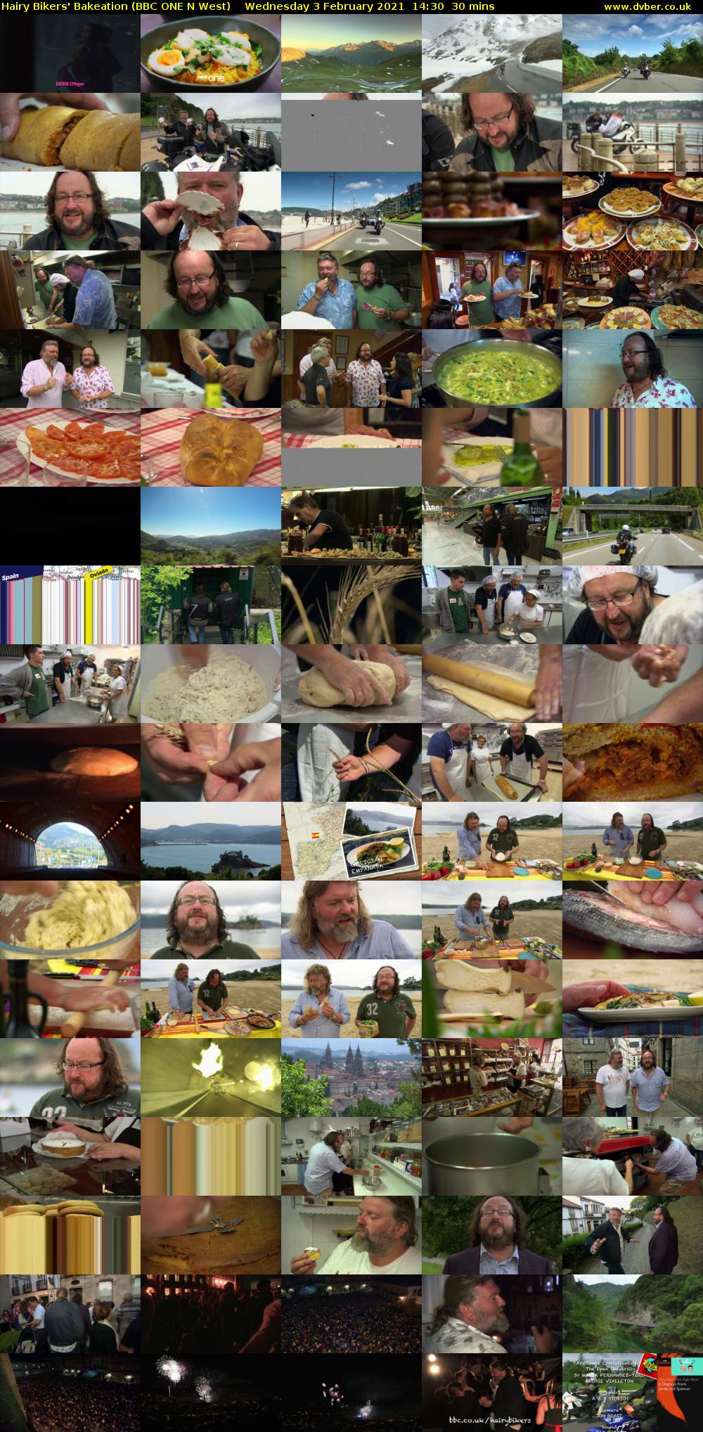 Hairy Bikers' Bakeation (BBC ONE N West) Wednesday 3 February 2021 14:30 - 15:00