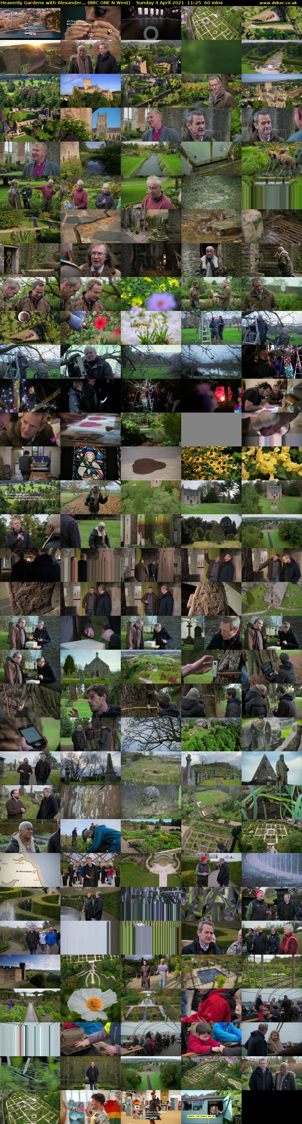 Heavenly Gardens with Alexander... (BBC ONE N West) Sunday 4 April 2021 11:25 - 12:25