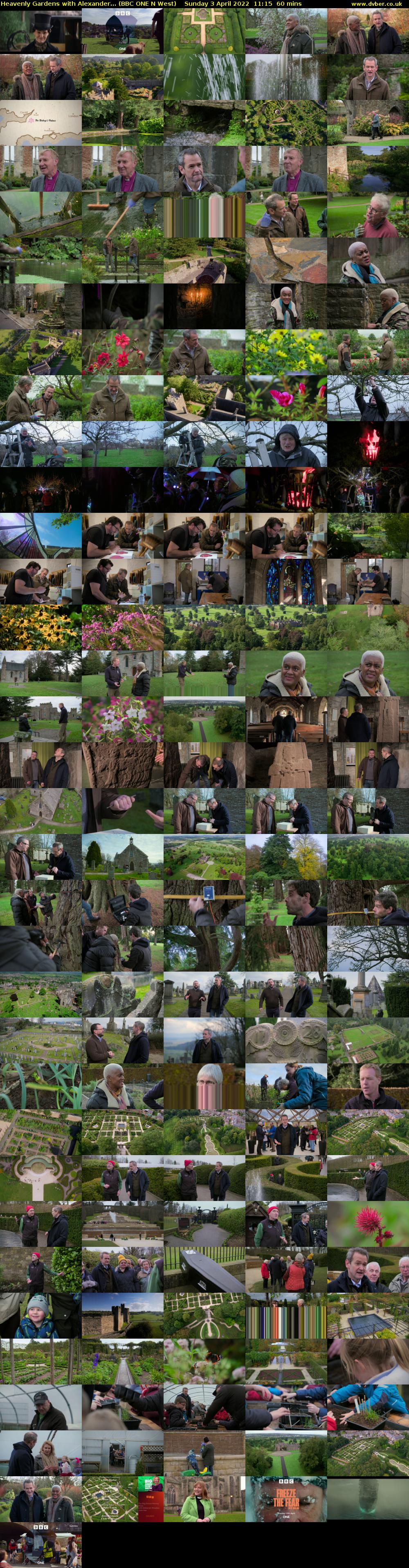 Heavenly Gardens with Alexander... (BBC ONE N West) Sunday 3 April 2022 11:15 - 12:15