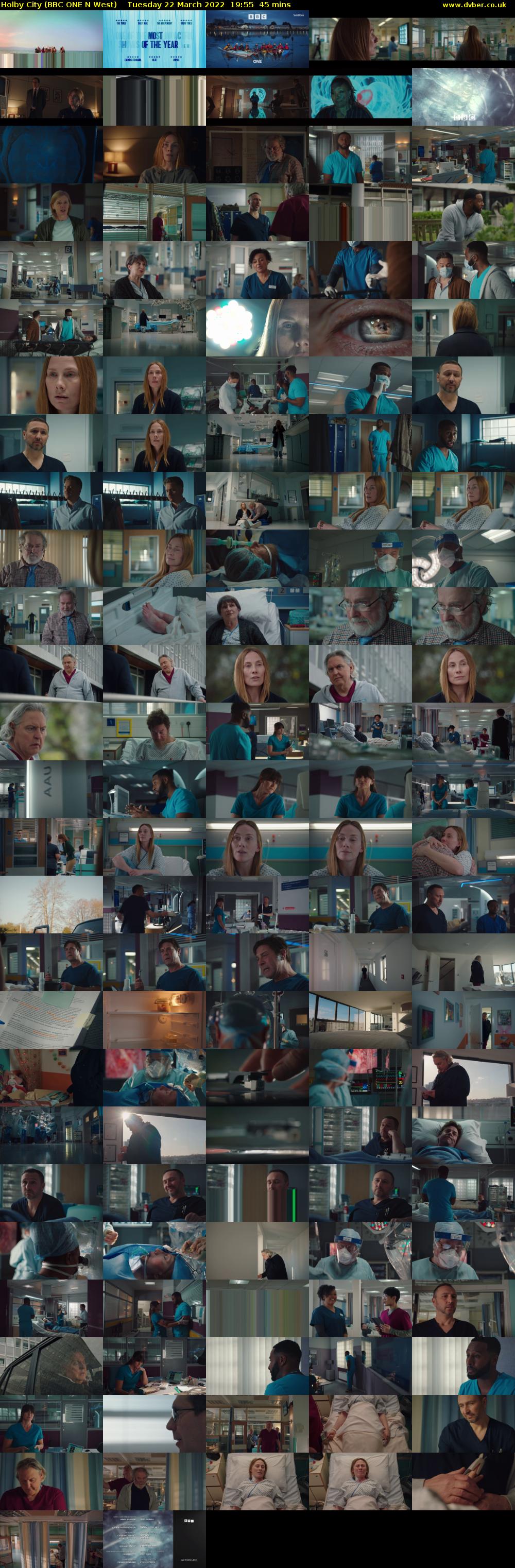 Holby City (BBC ONE N West) Tuesday 22 March 2022 19:55 - 20:40