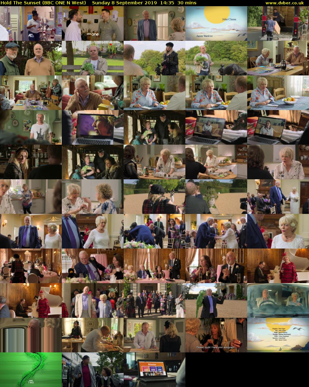 Hold The Sunset (BBC ONE N West) Sunday 8 September 2019 14:35 - 15:05
