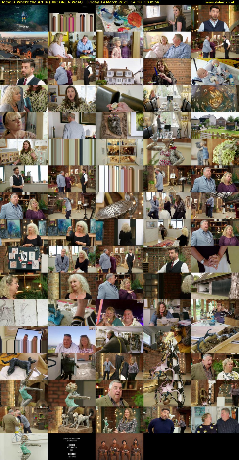 Home Is Where the Art Is (BBC ONE N West) Friday 19 March 2021 14:30 - 15:00