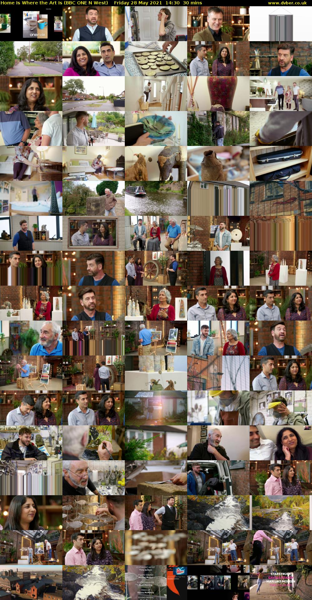 Home Is Where the Art Is (BBC ONE N West) Friday 28 May 2021 14:30 - 15:00