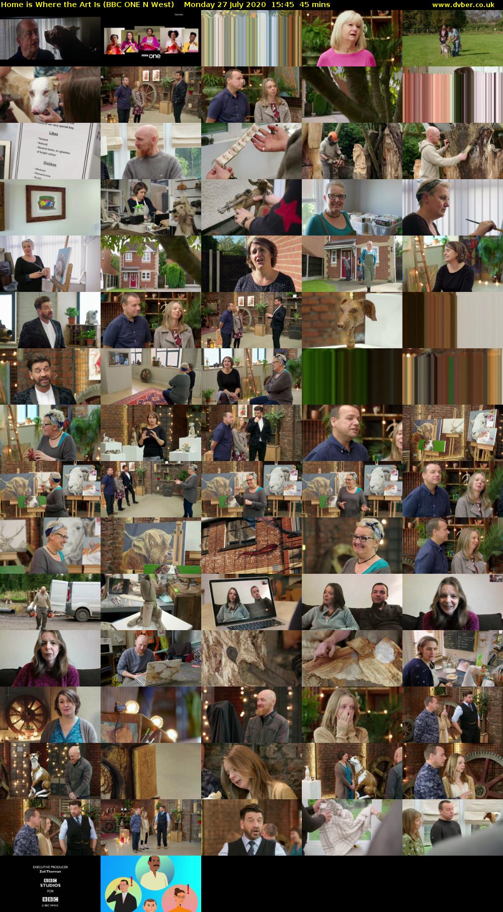 Home is Where the Art Is (BBC ONE N West) Monday 27 July 2020 15:45 - 16:30