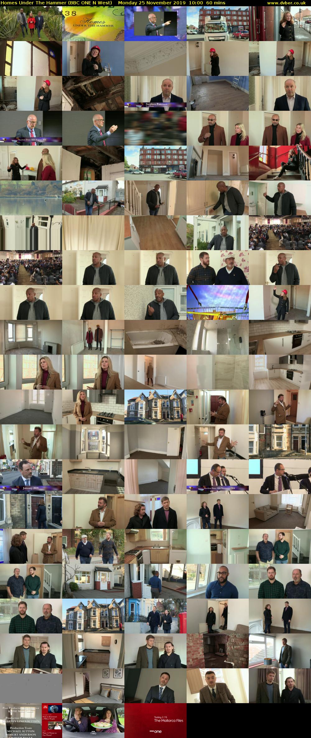 Homes Under The Hammer (BBC ONE N West) Monday 25 November 2019 10:00 - 11:00