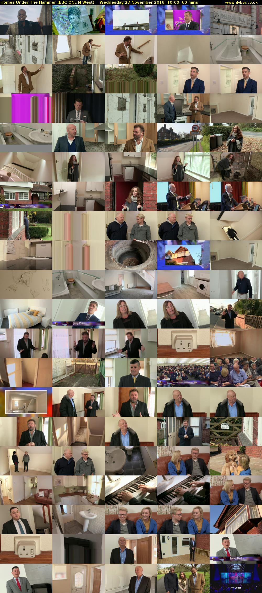 Homes Under The Hammer (BBC ONE N West) Wednesday 27 November 2019 10:00 - 11:00