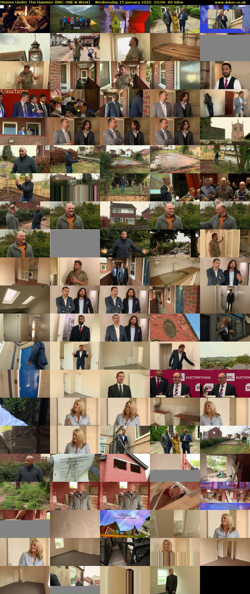 Homes Under The Hammer (BBC ONE N West) Wednesday 15 January 2020 10:00 - 11:00
