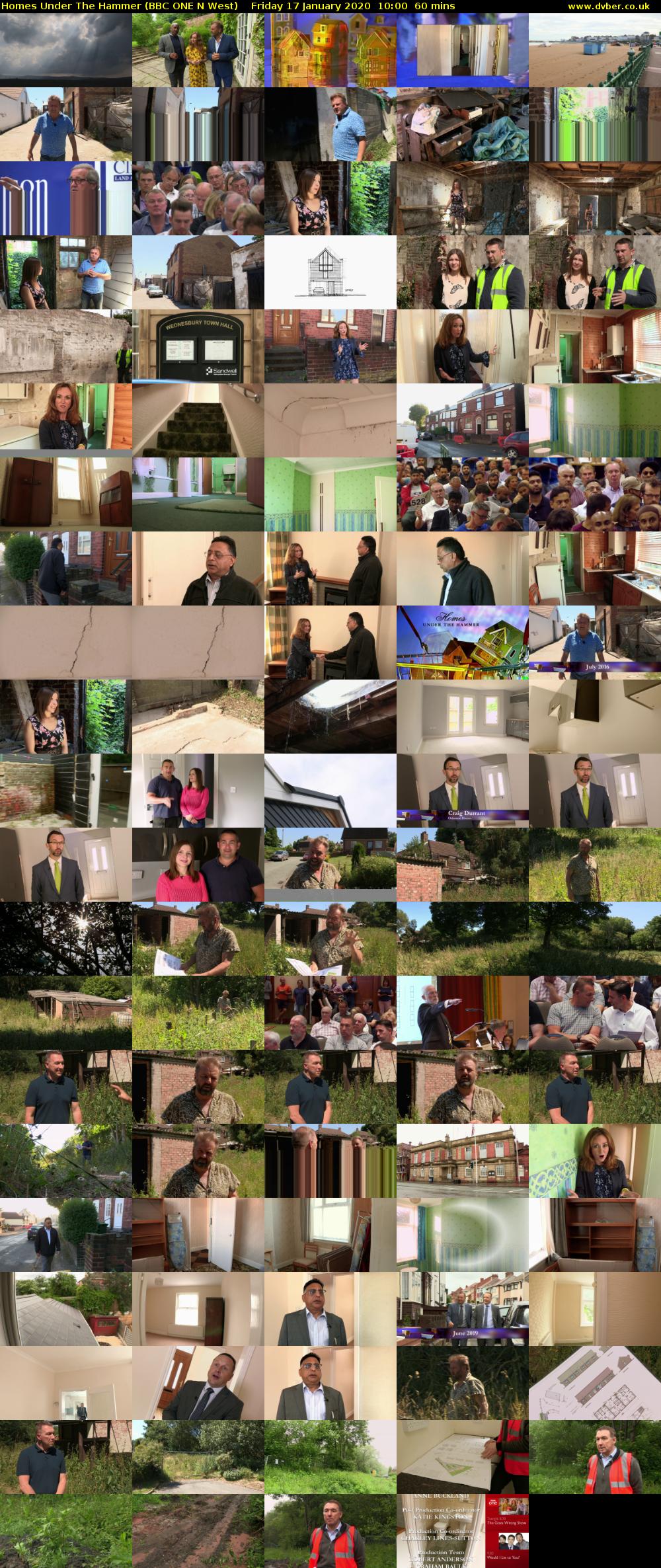Homes Under The Hammer (BBC ONE N West) Friday 17 January 2020 10:00 - 11:00