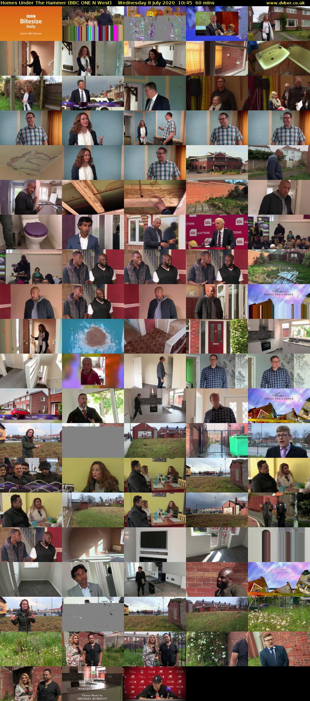 Homes Under The Hammer (BBC ONE N West) Wednesday 8 July 2020 10:45 - 11:45