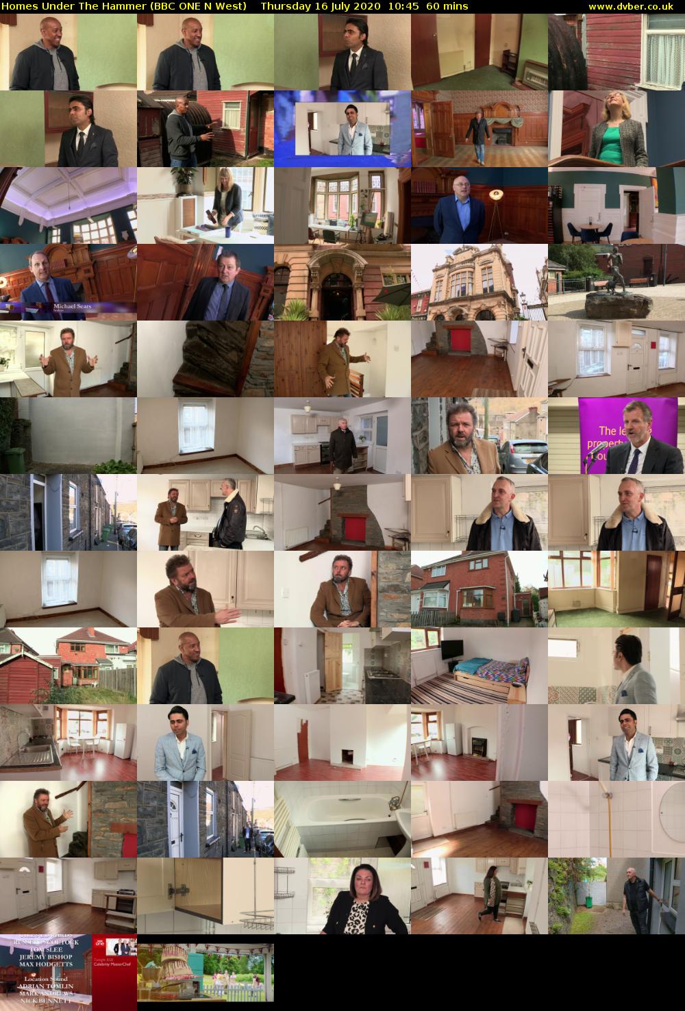 Homes Under The Hammer (BBC ONE N West) Thursday 16 July 2020 10:45 - 11:45