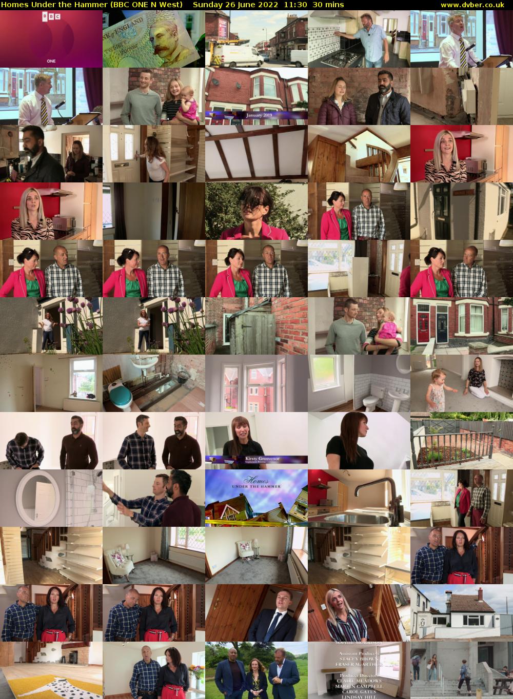 Homes Under the Hammer (BBC ONE N West) Sunday 26 June 2022 11:30 - 12:00