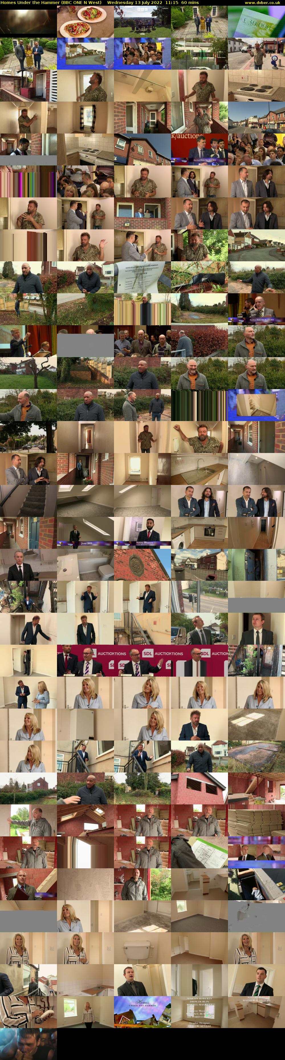 Homes Under the Hammer (BBC ONE N West) Wednesday 13 July 2022 11:15 - 12:15