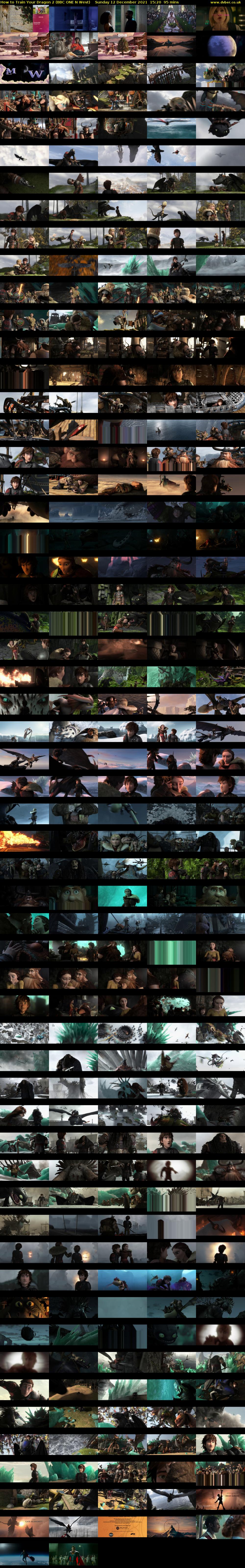 How to Train Your Dragon 2 (BBC ONE N West) Sunday 12 December 2021 15:20 - 16:55