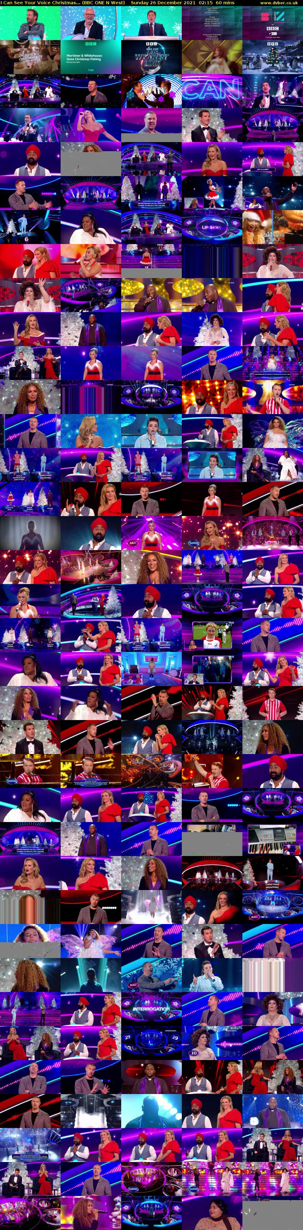 I Can See Your Voice Christmas... (BBC ONE N West) Sunday 26 December 2021 02:15 - 03:15