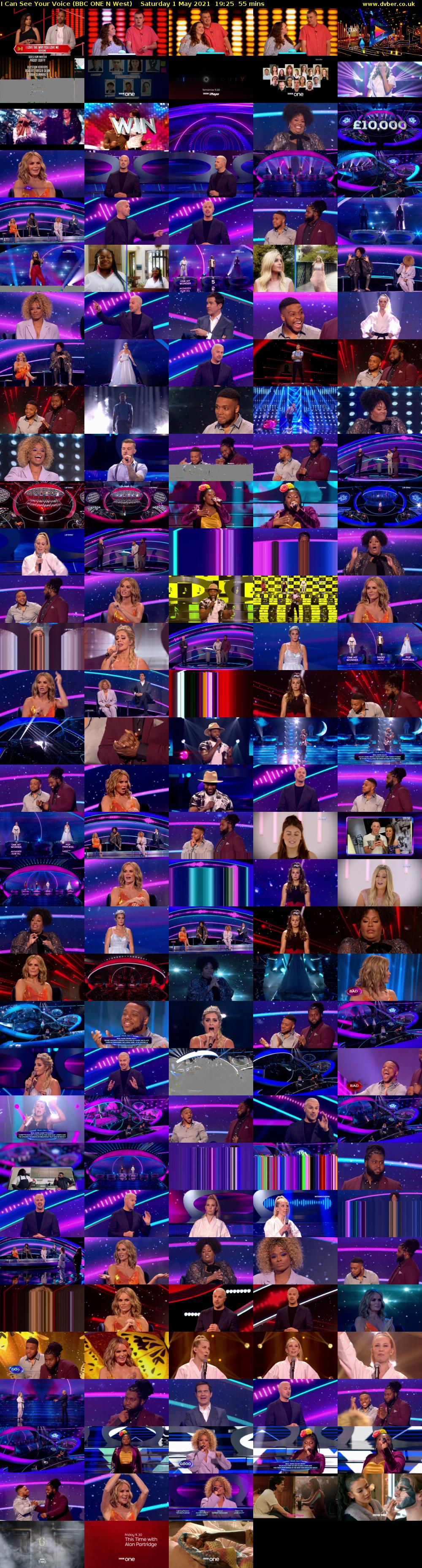 I Can See Your Voice (BBC ONE N West) Saturday 1 May 2021 19:25 - 20:20