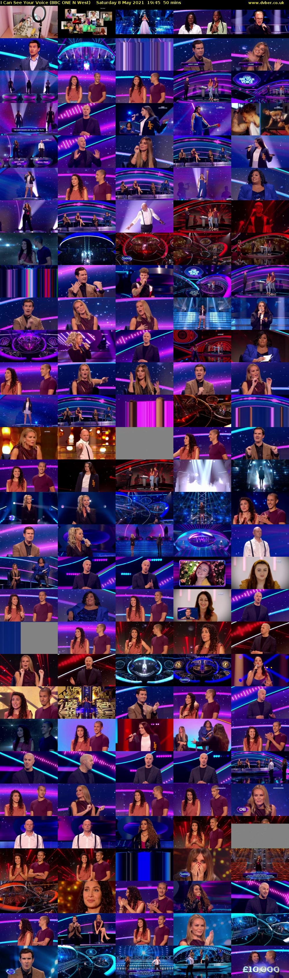 I Can See Your Voice (BBC ONE N West) Saturday 8 May 2021 19:45 - 20:35