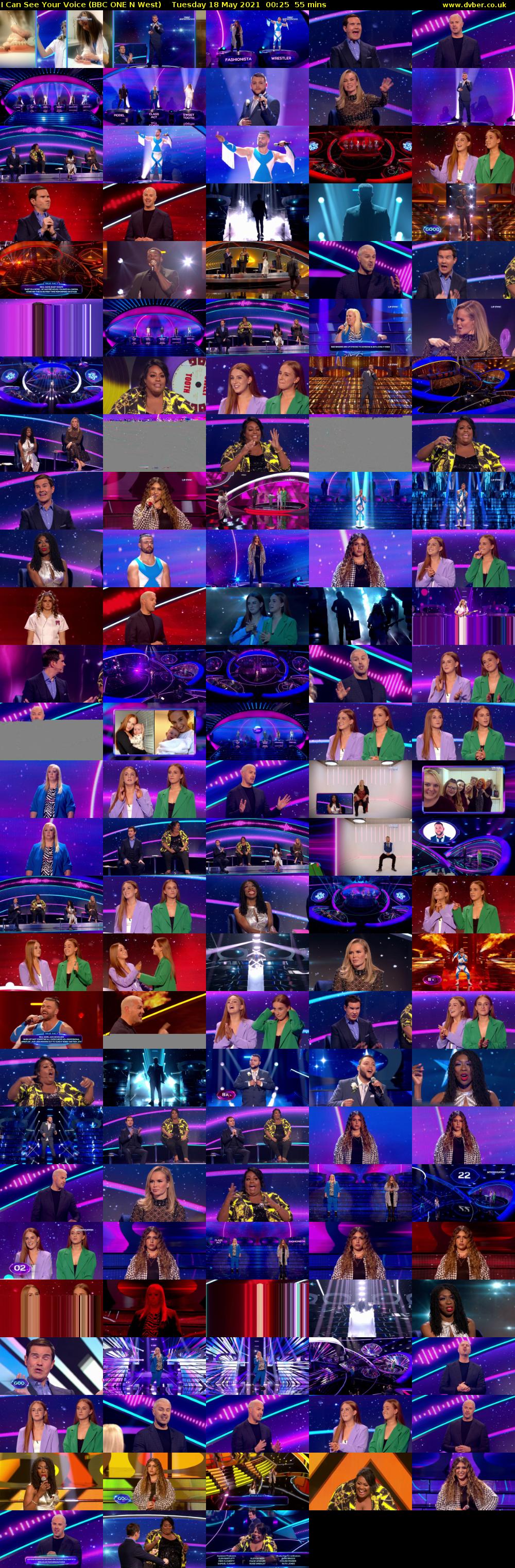 I Can See Your Voice (BBC ONE N West) Tuesday 18 May 2021 00:25 - 01:20
