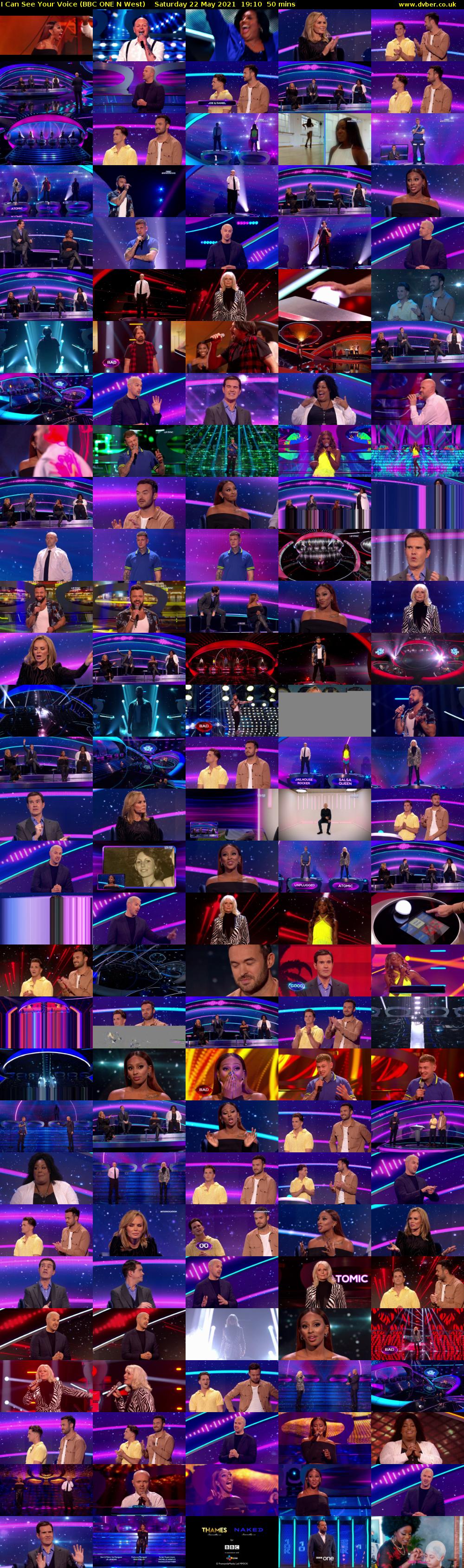 I Can See Your Voice (BBC ONE N West) Saturday 22 May 2021 19:10 - 20:00