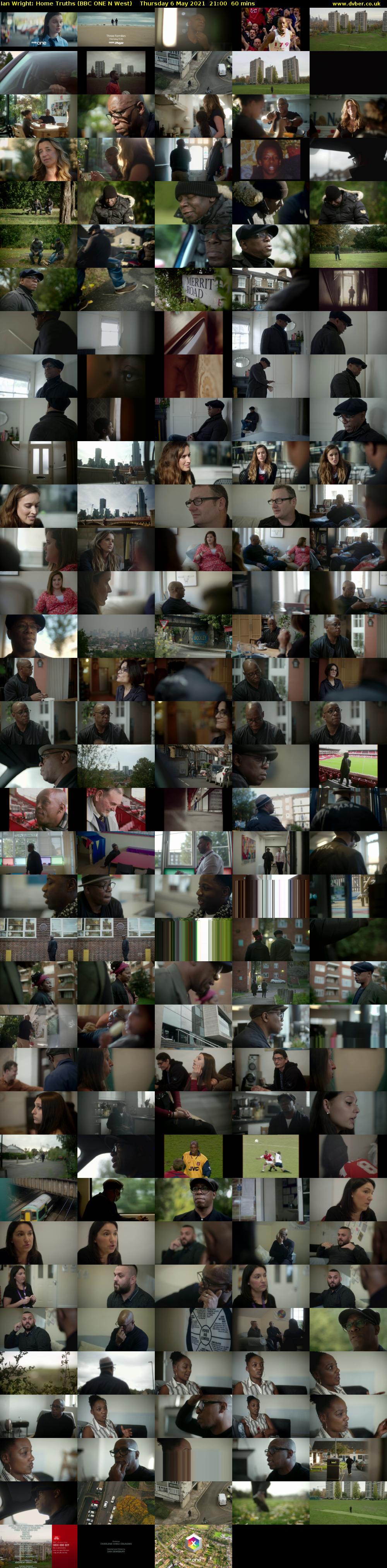 Ian Wright: Home Truths (BBC ONE N West) Thursday 6 May 2021 21:00 - 22:00