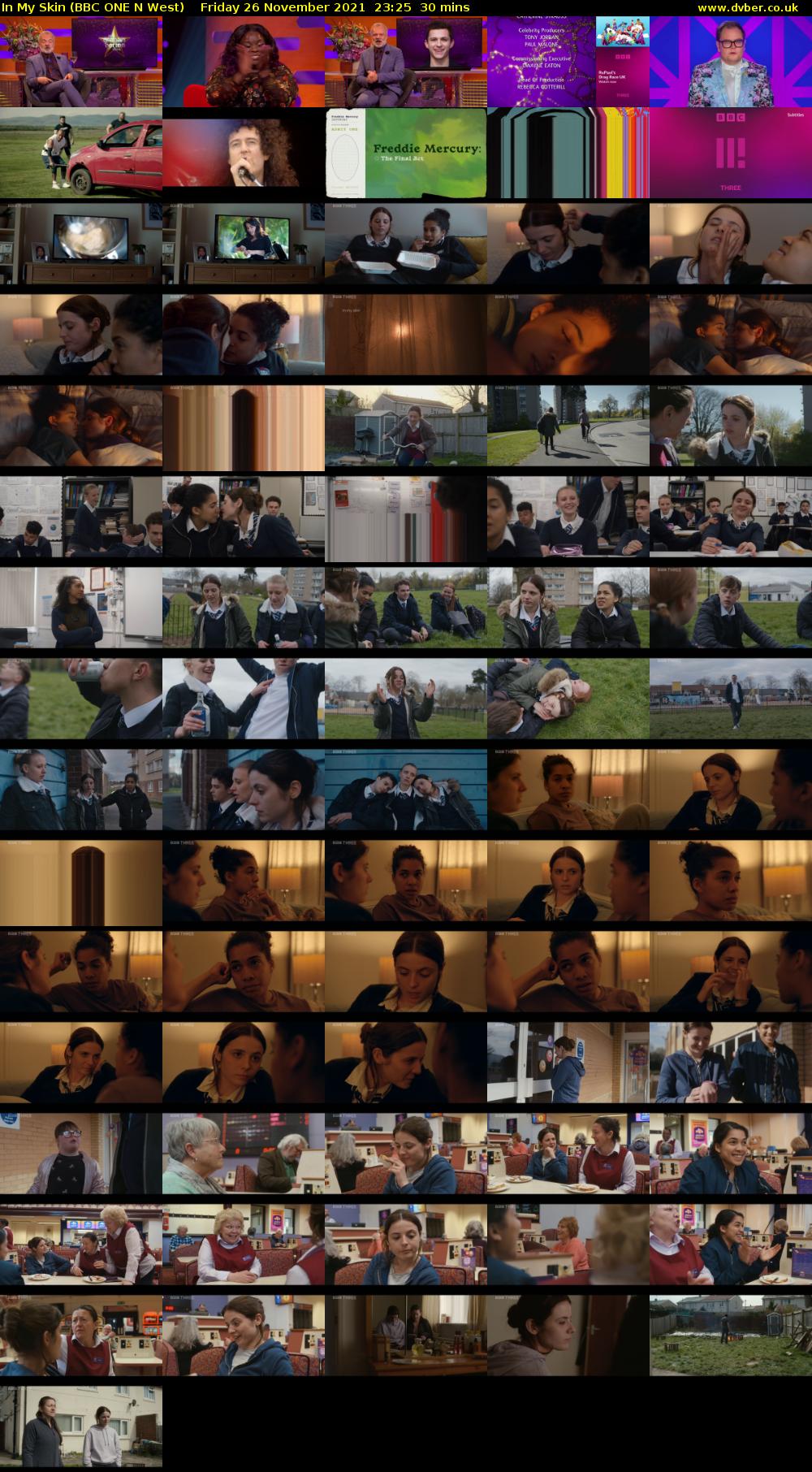 In My Skin (BBC ONE N West) Friday 26 November 2021 23:25 - 23:55