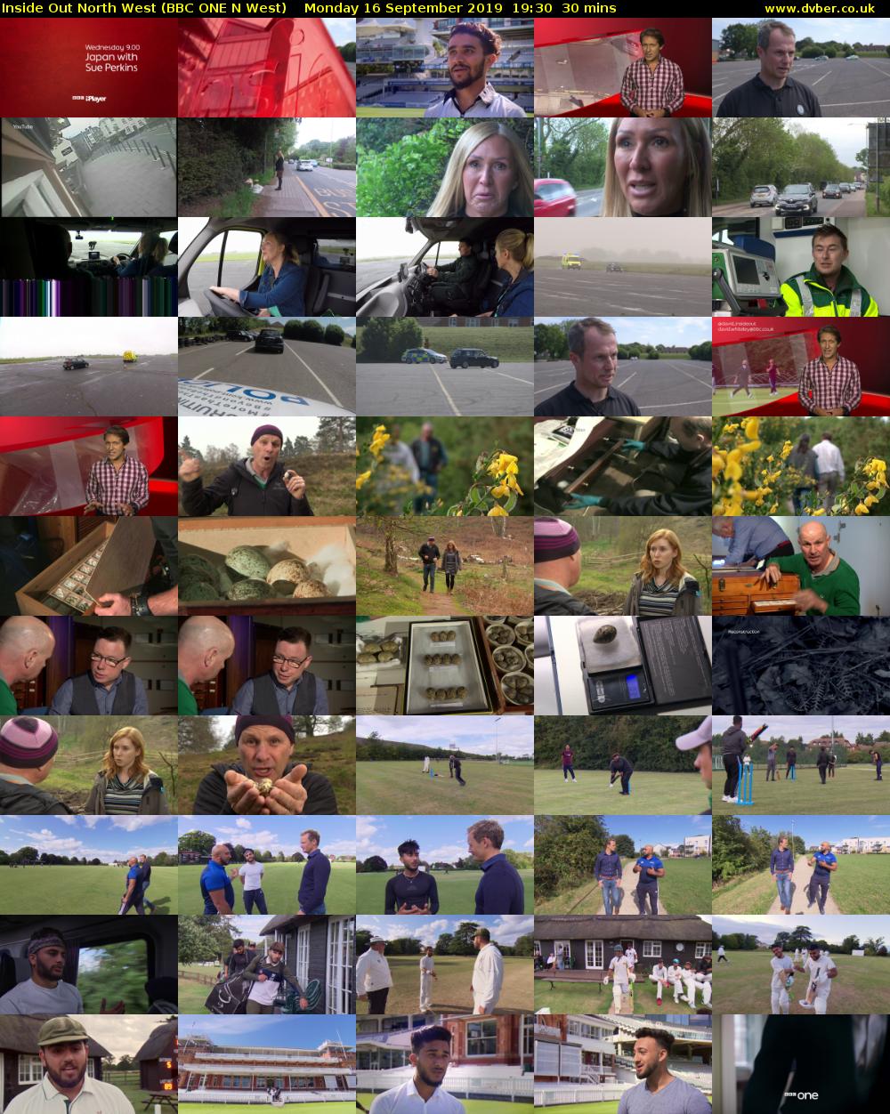 Inside Out North West (BBC ONE N West) Monday 16 September 2019 19:30 - 20:00