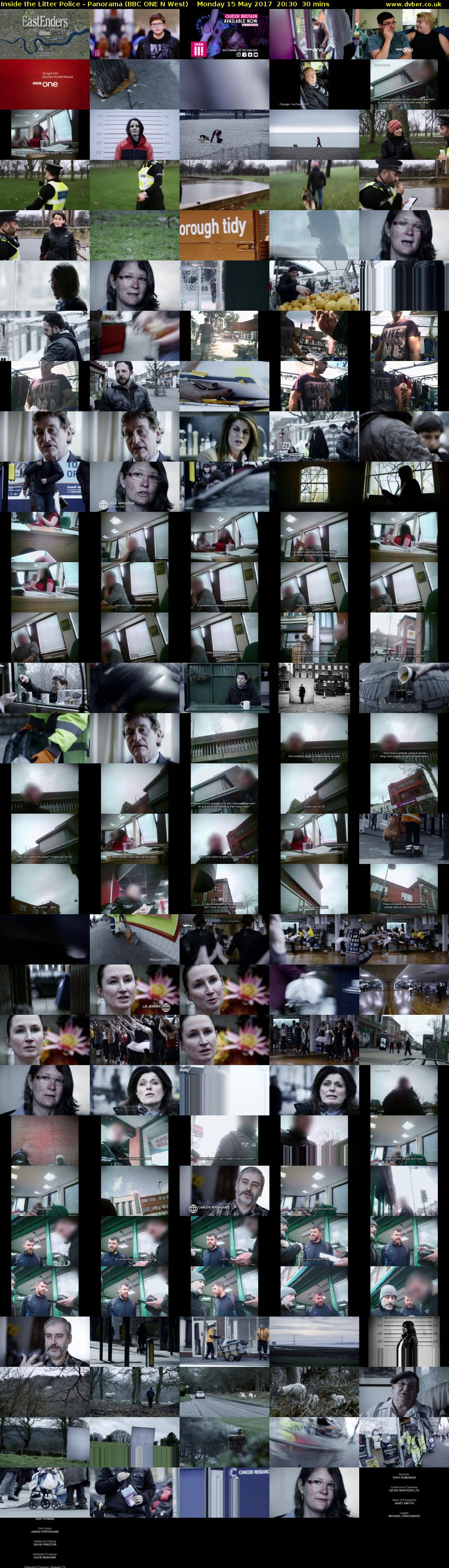 Inside the Litter Police - Panorama (BBC ONE N West) Monday 15 May 2017 20:30 - 21:00