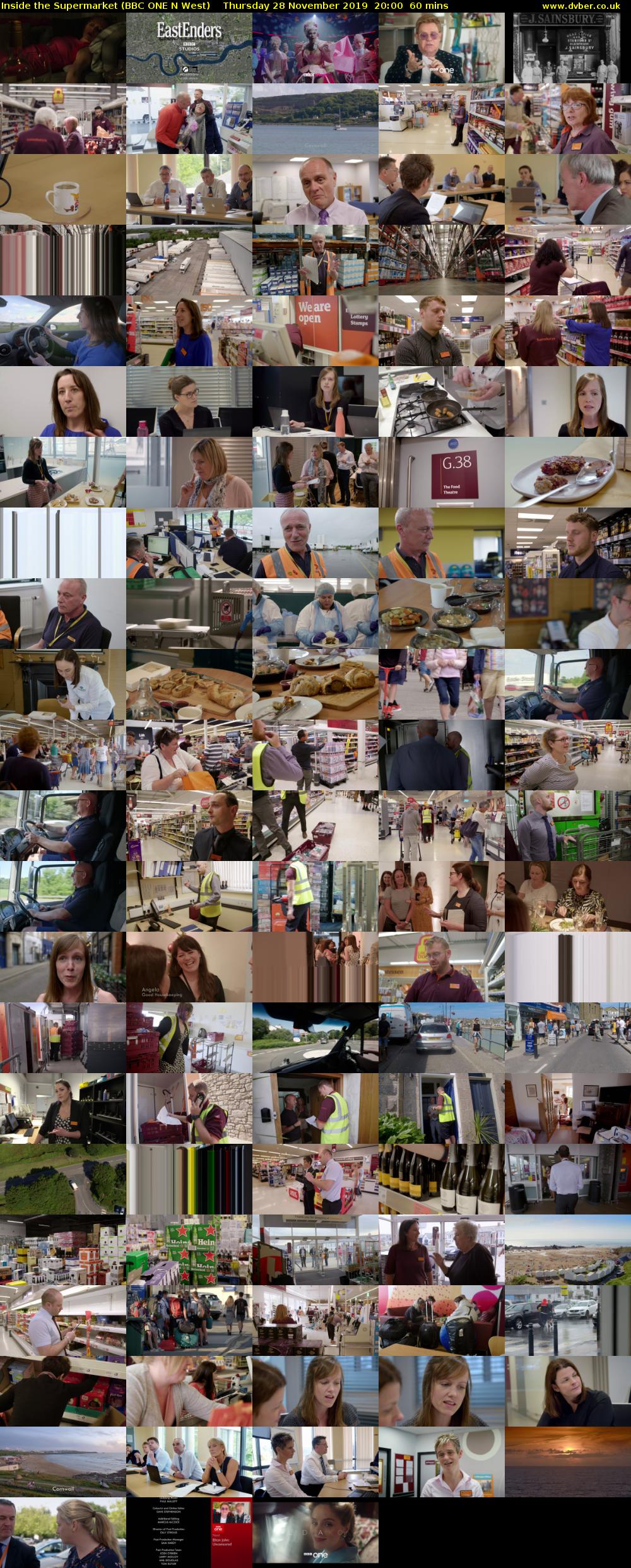 Inside the Supermarket (BBC ONE N West) Thursday 28 November 2019 20:00 - 21:00