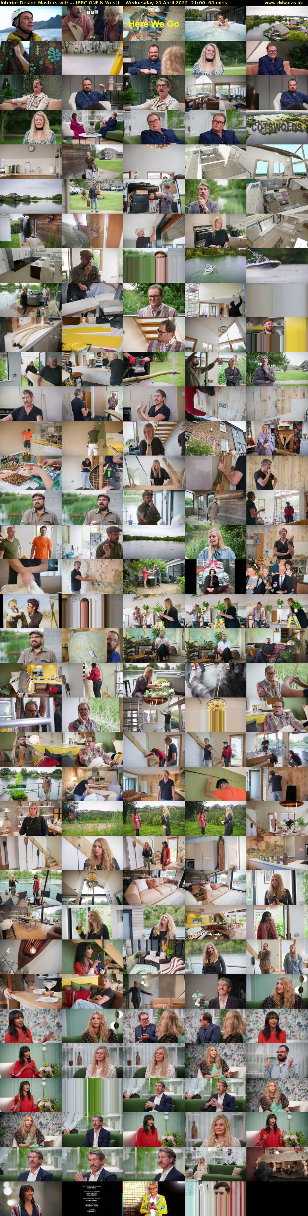 Interior Design Masters with... (BBC ONE N West) Wednesday 20 April 2022 21:00 - 22:00
