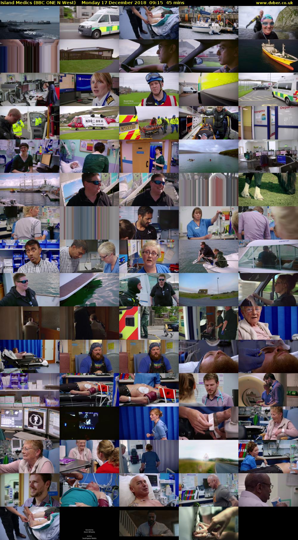 Island Medics (BBC ONE N West) Monday 17 December 2018 09:15 - 10:00