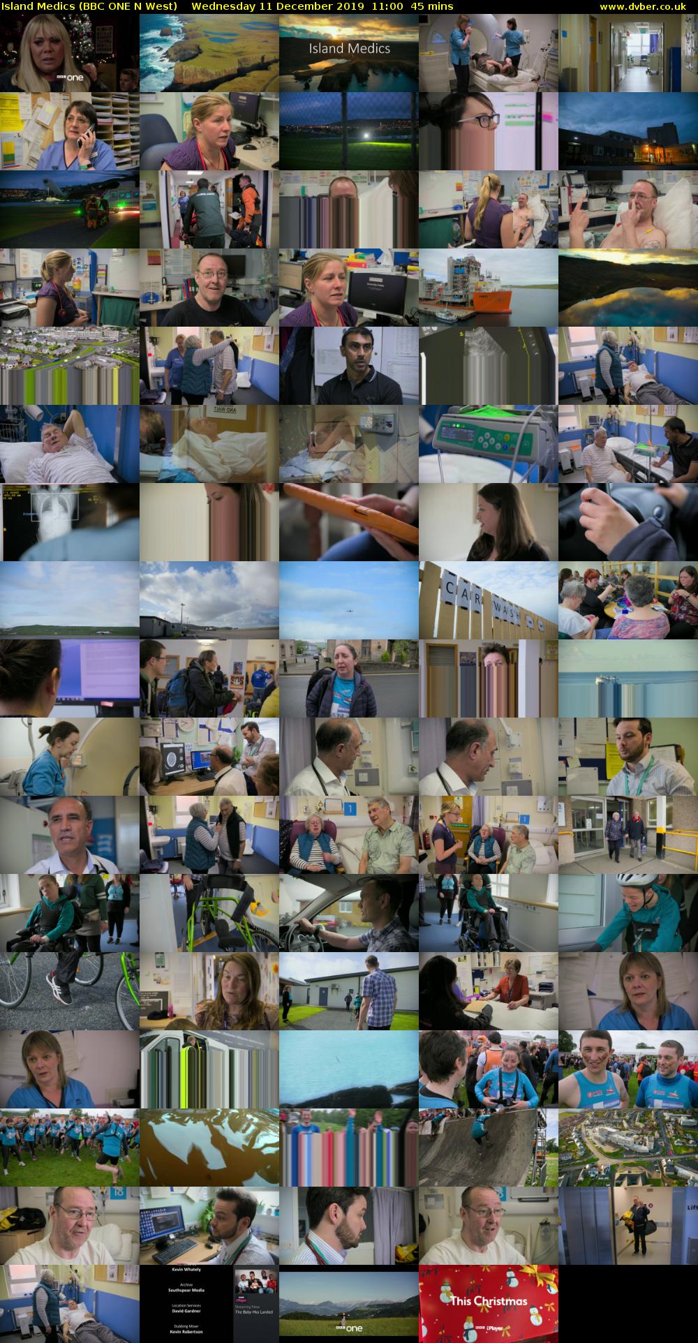 Island Medics (BBC ONE N West) Wednesday 11 December 2019 11:00 - 11:45