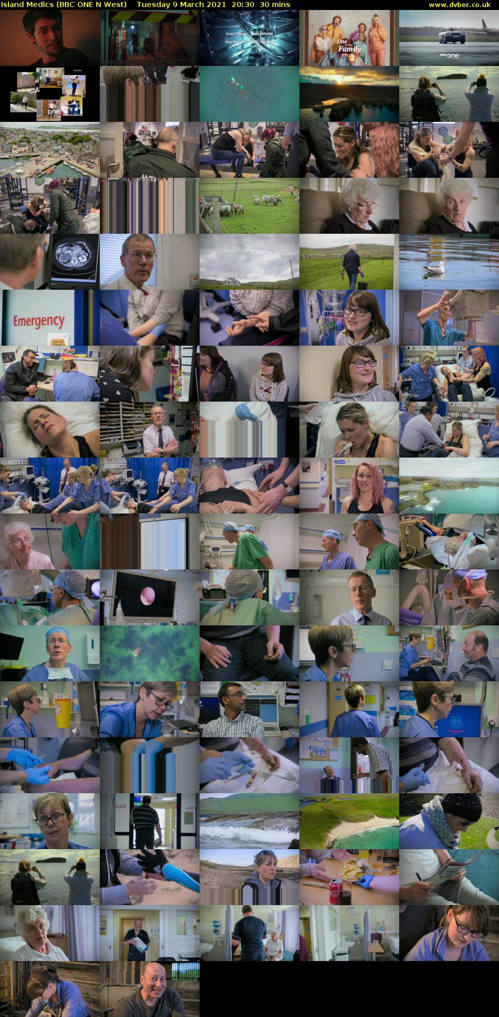 Island Medics (BBC ONE N West) Tuesday 9 March 2021 20:30 - 21:00