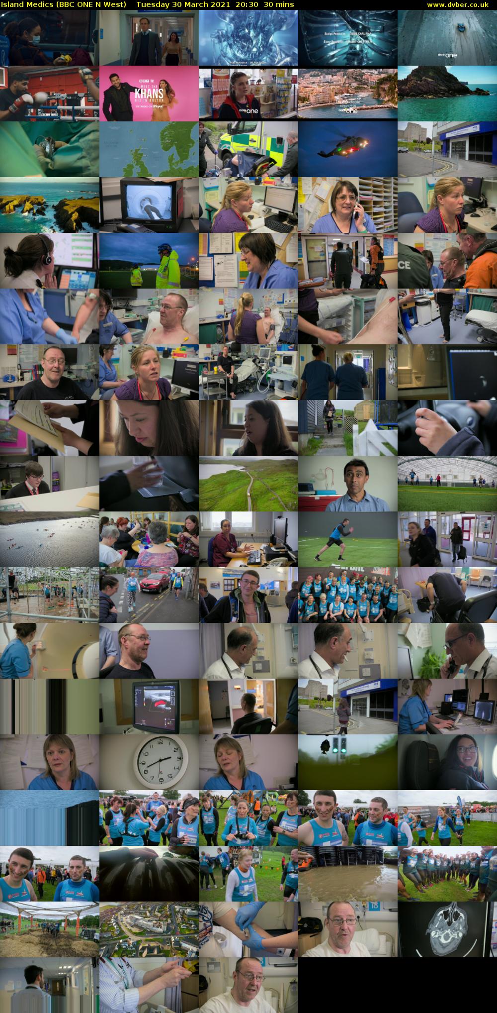 Island Medics (BBC ONE N West) Tuesday 30 March 2021 20:30 - 21:00